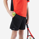 Şort Tenis Dry Negru Băieți, Artengo