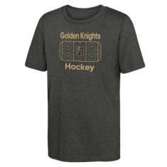 Vegas Golden Knights tricou de copii Goal Tender Ss Triblend - Dětsk&eacute; S (6 - 8 let)