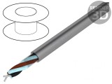 Cablu neecranat Pro-Tekt 2x24AWG 50m 300V Cu litat