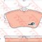 Set placute frana,frana disc VW TRANSPORTER IV bus (70XB, 70XC, 7DB, 7DW, 7DK) (1990 - 2003) TRW GDB1092