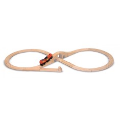 Trenulet din lemn si Circuit 8 Melissa and Doug