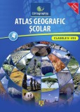 Atlas geografic şcolar (clasele V-VIII) - Hardcover - *** - Cartographia Studium