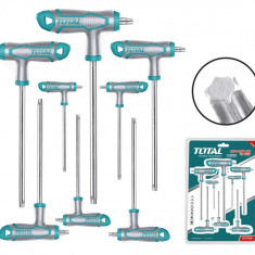 Total - Set 8 Chei Torx In T: 2-10Mm Cr-V (Industrial)