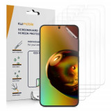 Set 6 Folii de protectie Kwmobile pentru Samsung Galaxy S23, Transparent, Plastic, 60297.1
