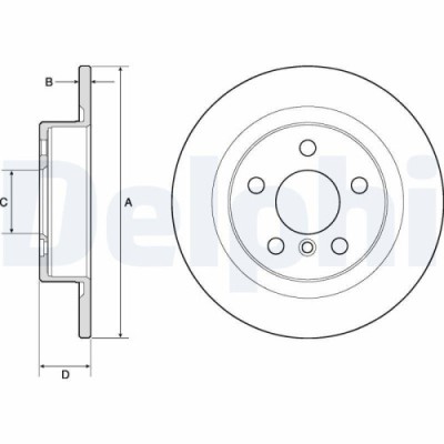 Set discuri frana BMW: 1 (F40), 2 Active Tourer (F45), 2 Gran Coupe (F44), i3 (I01), X1 (F48), X2 (F39); Mini: Mini (F56), Mini Clubman (F54), Mini C foto