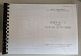 RETETAR TIP PENTRU PRODUSE DE PATISERIE -1986 (copie Xerox), Carti industrie alimentara