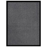 Covoras intrare vidaXL, 40x60 cm, Antracit, Polipropilena, antiderapant, Interior/Exterior acoperit