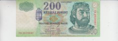 M1 - Bancnota foarte veche - Ungaria - 200 forint - 1998 foto