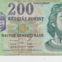 M1 - Bancnota foarte veche - Ungaria - 200 forint - 1998 - 15