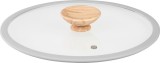 Capac din sticla MagicHome Harmony 26 cm, cu margine din silicon