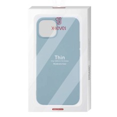 Husa iPhone 14 Pro Silicon Albastra
