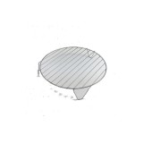 Grătar Original Microunde Whirlpool Bauknecht IKEA - Piese C00325079, 481010538732