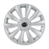 Set 4 Capace Roti, potrivite jantelor de R16, pentru Mazda, model delta cromat, Autohelix MSA