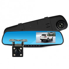 Oglinda auto cu camera fata-spate, display 3,5 inch foto