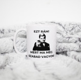 Cană personalizată &quot;Ezt r&aacute;m&quot; Portocaliu interior