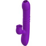 ARMONY - FULLY G SPOT RABBIT VIBRATOR WITH STIMULATING TONGUE VIOLET HEAT EFFECT, ARMONY VIBRATORS