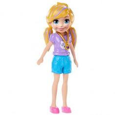 Papusa Polly in pantaloni si bluza Polly Pocket foto