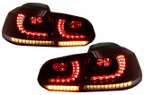 Stopuri FULL LED VW Golf 6 VI (2008-2013) R20 Design Semnal Secvential Dinamic Performance AutoTuning, KITT