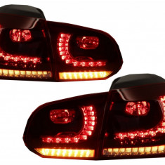 Stopuri FULL LED VW Golf 6 VI (2008-2013) R20 Design Semnal Secvential Dinamic Performance AutoTuning