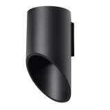Lampă De Perete Penne Negru Aluminiu 1 Bec Tub Modern De Interior