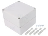 Carcasă Universală Policabonat 120x120x100mm Gri