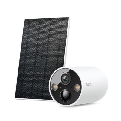 CAMERA IP Exterior cu acumulator TP-LINK, include panou solar, IP66, dist. IR 15 m, tip lentila fixa 3.15 mm, 3 Mpx rezolutie 2K, wireless, microfon, foto