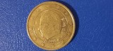 Moneda Belgia 50 Euro cent Regele Albert, Europa