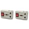 Set 2 x Adaptor priza universal cu intrerupator