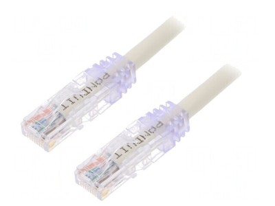 Patch Cord UTP Cat6a Alb 3m foto