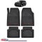 Covorase Auto TeamCar&reg; Tip Tavita Compatibile Kia Sorento Generatia III (2014&ndash;2020) Negru Material Rezistent