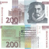 1992 (15 I), 200 tolarjev (P-15a) - Slovenia - stare XF