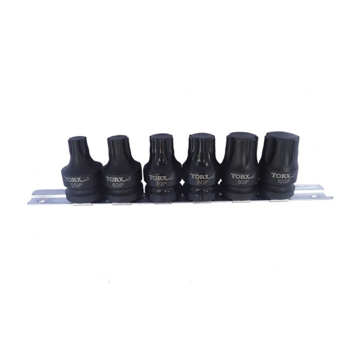 Set de 6 imbusuri Torx Plus de impact 1/2