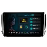 Cumpara ieftin Navigatie 2K HUB64 Peugeot 208 2008 (2012+), 4GB RAM, Android 13, Octacore, Slot Sim 4G, DSP, GPS, Wi-FI, Carplay, Android Auto, USB, Bluetooth, Waze,