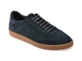 Pantofi sport GEOX bleumarin, U45CHC, din piele intoarsa