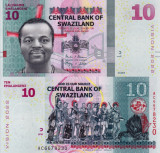 SWAZILAND 10 emalangeni 2015 COMEMORATIVA - VISION 2022 UNC!!!