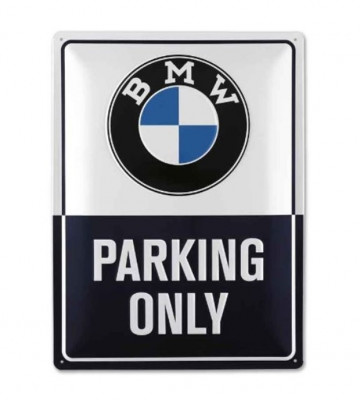 Semn Metal Oe Bmw Classic Parking Only 80282463140 foto