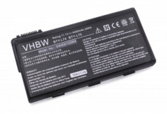 Acumulator pentru msi wie bty-l74, bty-l75 u.a. 4400mah, 91NMS17LF6SU1, 957-173XXP-101 foto