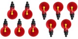 Cumpara ieftin Set 10 dozatoare adapatoare apa pentru pasari, Plastic, Automat, Rosu, MyStyle&reg;