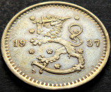 Cumpara ieftin Moneda istorica 50 PENNIA - FINLANDA, anul 1937 *cod 1809 A = excelenta, Europa