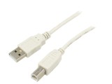 Cablu USB 2.0 Goobay 5m USB A la USB B gri 480Mbps 68714