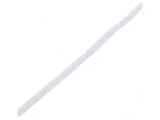 &Icirc;nfășurare spirală 8mm albă transparentă 10m