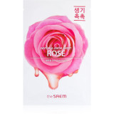 Cumpara ieftin The Saem Natural Mask Sheet Rose Masca hidratanta cu efect revitalizant sub forma de foaie 21 ml