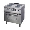 Masina de gatit electrica-4 plite rotunde si cuptor-80x70cm
