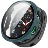 Husa + folie Samsung Galaxy Watch8 44mm Asteroid GSM Defense, verde inchis (Pachet 360&deg;)