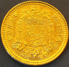 Moneda 1 PESETA - SPANIA, anul 1974 *cod 1189 A = UNC foto