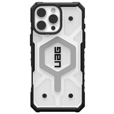 Husa pentru iPhone 16 Pro Max - UAG Pathfinder Clear MagSafe - Ice foto