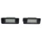 Set 2 x lampi numar, Peugeot Citroen, 6500K, fara eroare bec ars