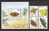 Barbados1991 - FLUTURI - Michel 31 Eur. - MNH, Nestampilat