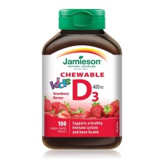VITAMINA D3 PT.COPII 400UI 100CPR MASTICABILE