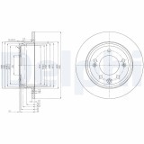 DELPHI BG4082C Disc frana